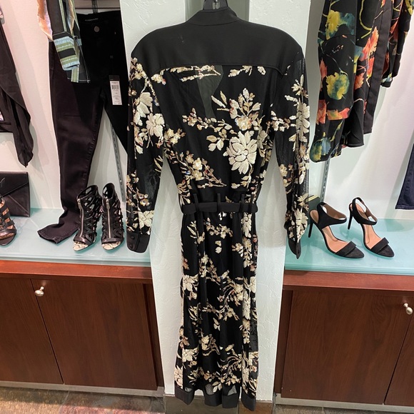 Embroidered Floral Sequin Jumpsuit